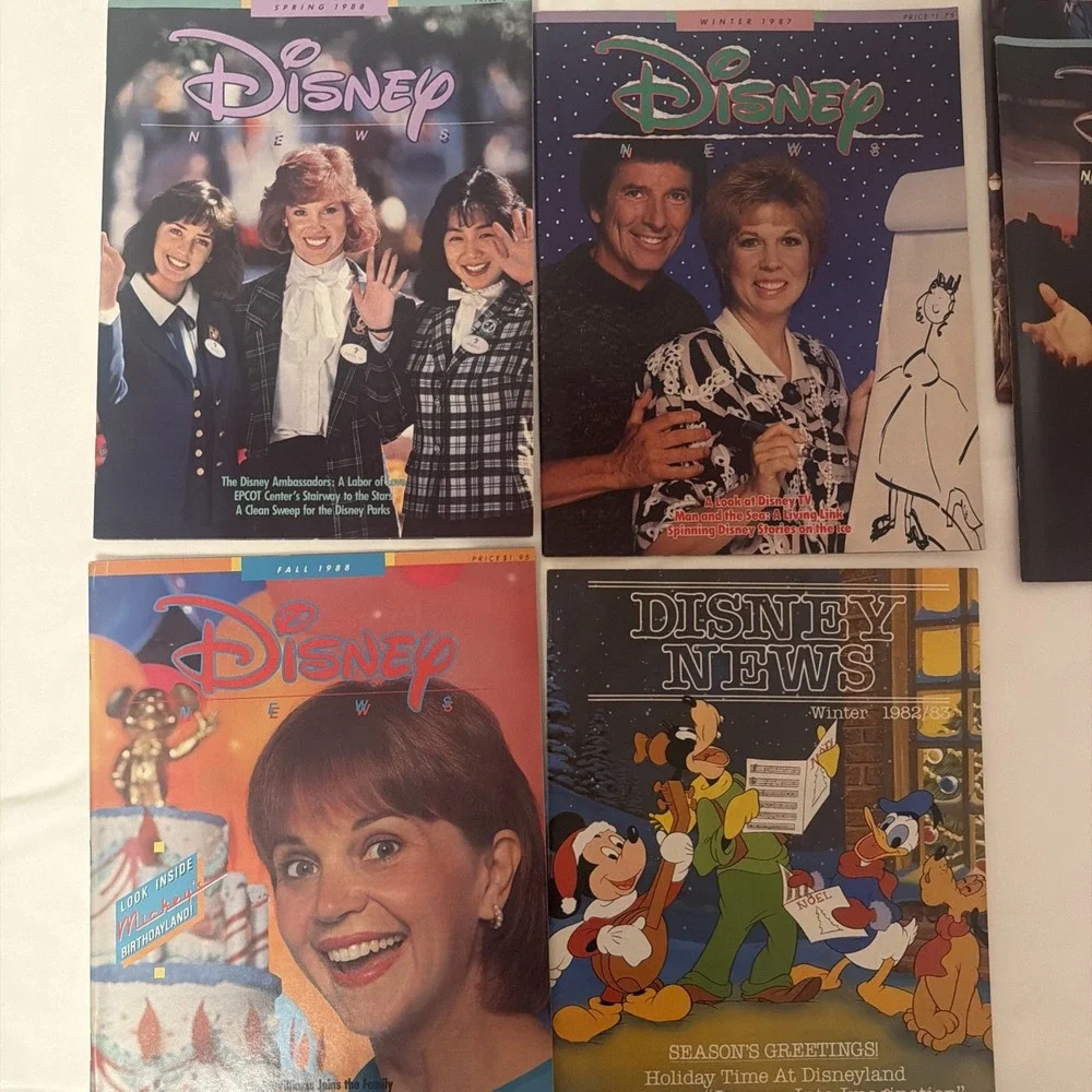 24 Disney News Magic Kingdom Club Magazines Lot 1973-1989 1990-1991 Disneyland - Picture 10 of 16